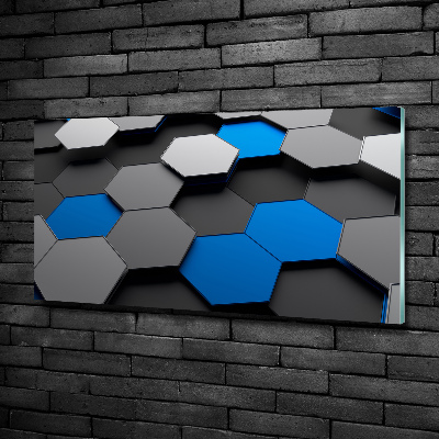 Quadro vetro Astrazione 3D