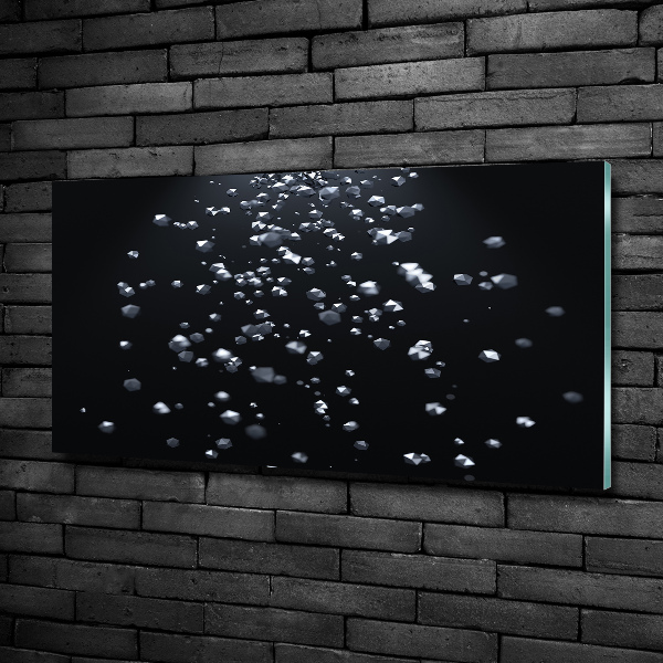 Quadro in verde Astrazione 3D