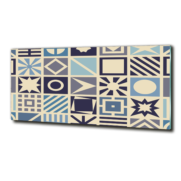 Quadro vetro Sfondo geometrico