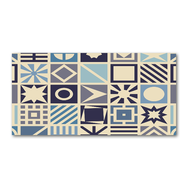 Quadro vetro Sfondo geometrico