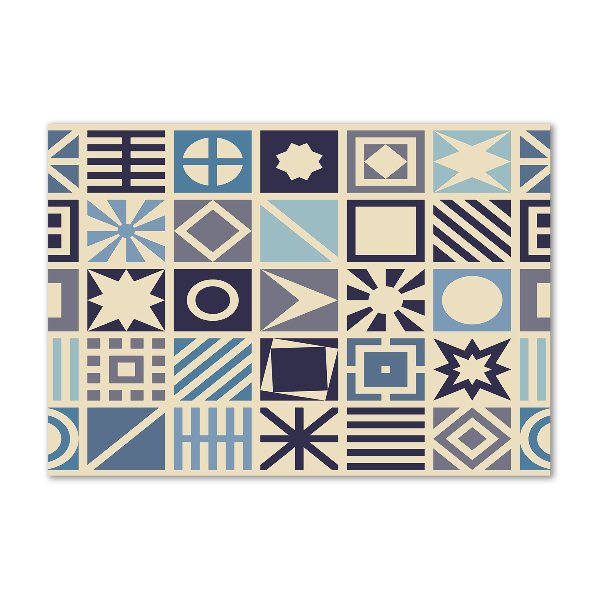 Quadro vetro Sfondo geometrico