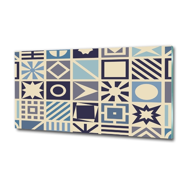 Quadro vetro Sfondo geometrico