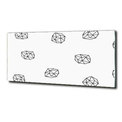 Quadro in verde Modello astratto