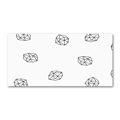 Quadro in verde Modello astratto