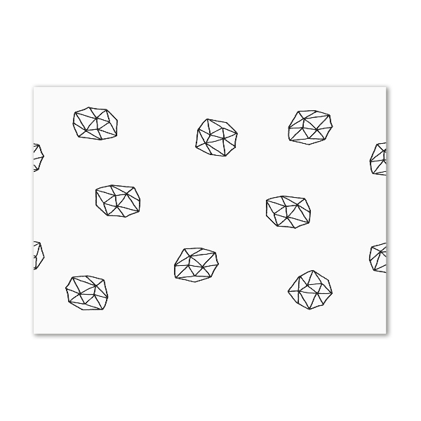 Quadro in verde Modello astratto