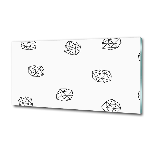 Quadro in verde Modello astratto