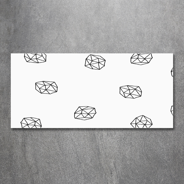 Quadro in verde Modello astratto