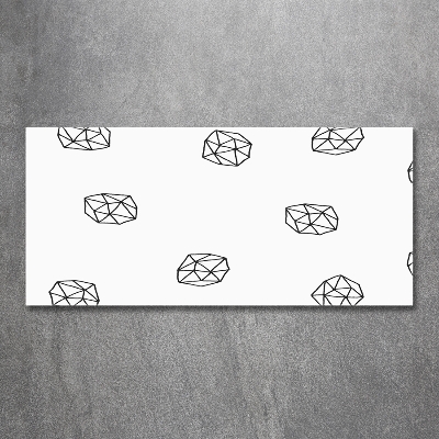 Quadro in verde Modello astratto