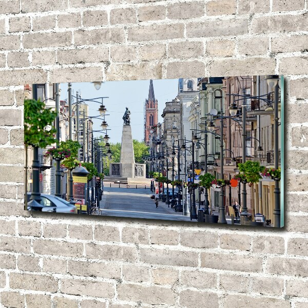 Quadro su vetro Łódź, Polonia