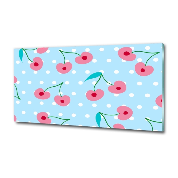 Quadro in verde Icone della frutta