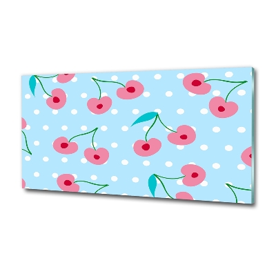 Quadro in verde Icone della frutta