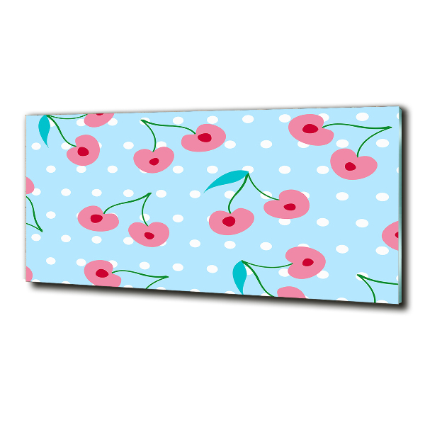 Quadro in verde Icone della frutta