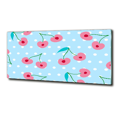 Quadro in verde Icone della frutta