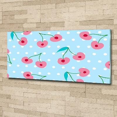 Quadro in verde Icone della frutta