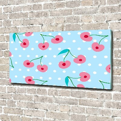 Quadro in verde Icone della frutta