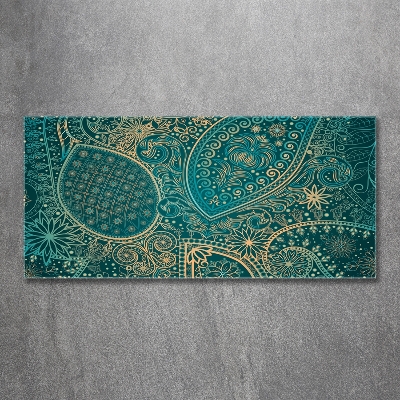 Quadro vetro Sfondo di ornamenti