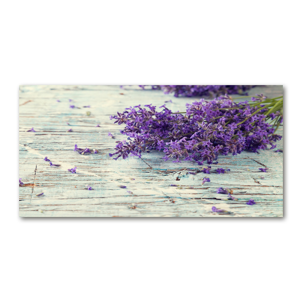 Quadro su vetro Lavanda