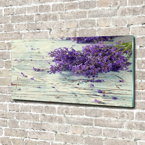 Quadro su vetro Lavanda