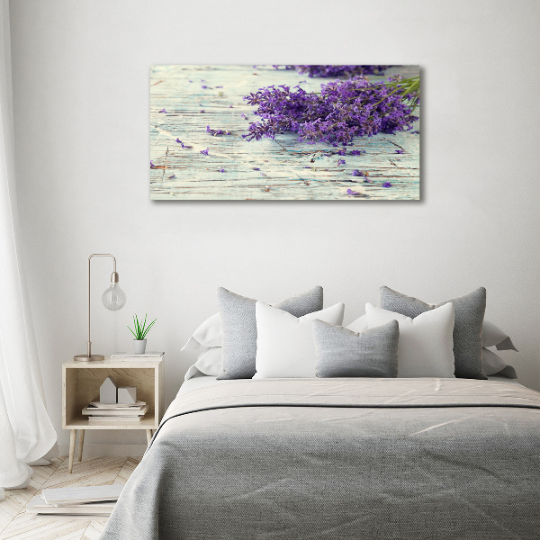 Quadro su vetro Lavanda