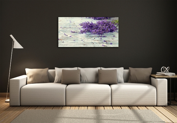 Quadro su vetro Lavanda