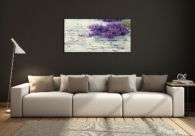 Quadro su vetro Lavanda