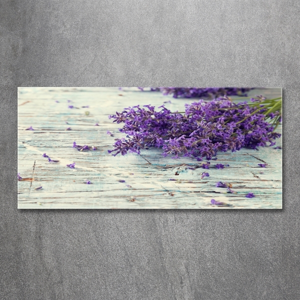 Quadro su vetro Lavanda