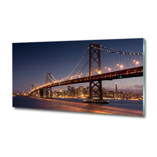 Quadro in vetro Ponte di San Francisco