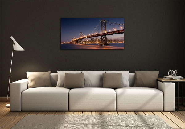 Quadro in vetro Ponte di San Francisco