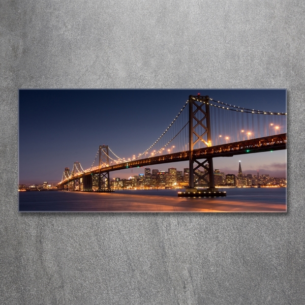 Quadro in vetro Ponte di San Francisco