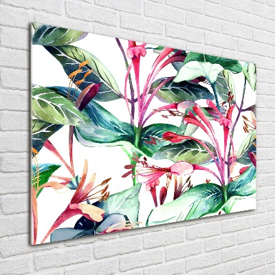 Quadro in verde Caprifoglio