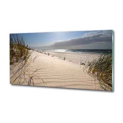 Quadro vetro Spiaggia di Mrzeżyno