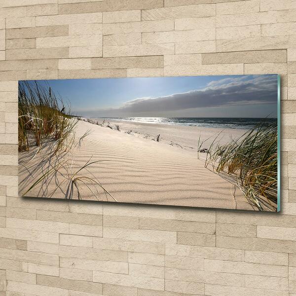 Quadro vetro Spiaggia di Mrzeżyno