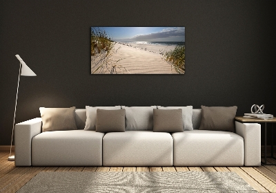 Quadro vetro Spiaggia di Mrzeżyno