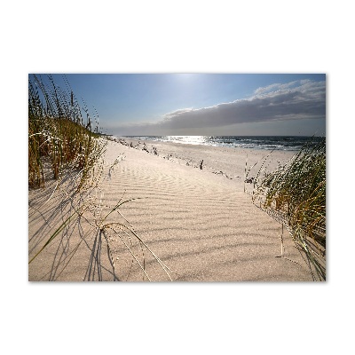 Quadro vetro Spiaggia di Mrzeżyno