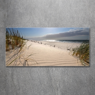 Quadro vetro Spiaggia di Mrzeżyno