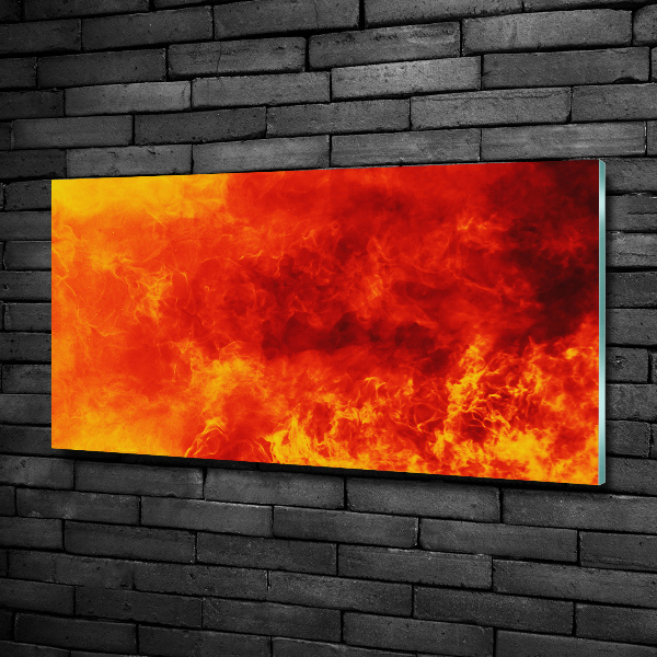Quadro vetro Fiamme