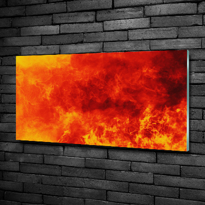 Quadro vetro Fiamme