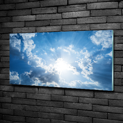 Quadro su vetro Nuvole nel cielo