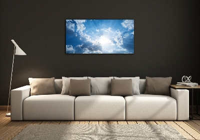 Quadro su vetro Nuvole nel cielo