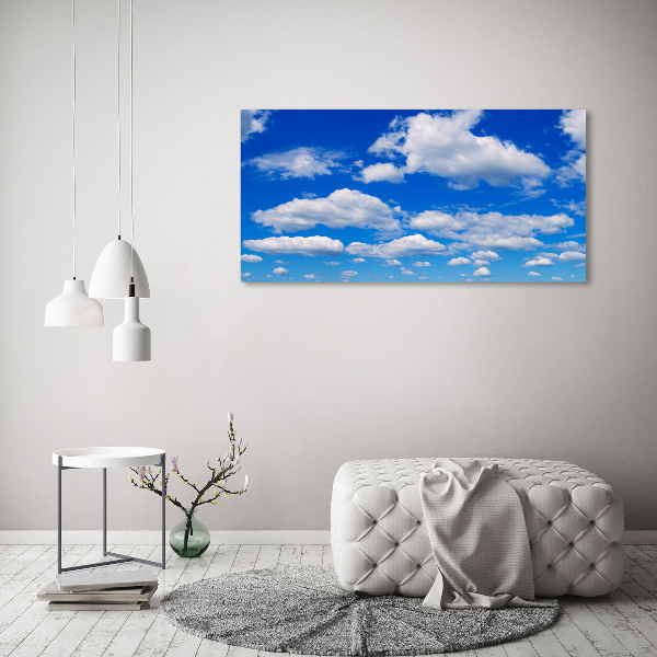 Quadro su vetro Nuvole nel cielo