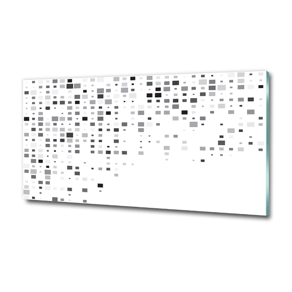 Quadro vetro Quadrati di astrazione