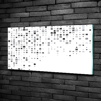 Quadro vetro Quadrati di astrazione