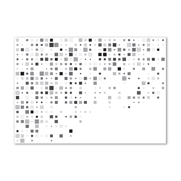 Quadro vetro Quadrati di astrazione