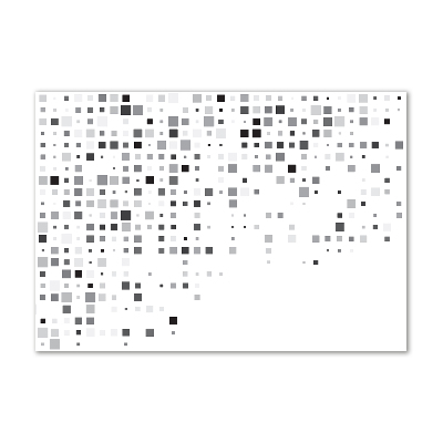 Quadro vetro Quadrati di astrazione