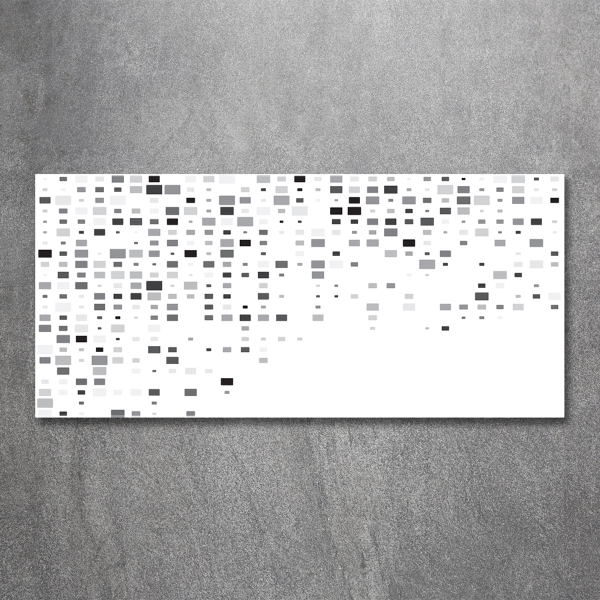 Quadro vetro Quadrati di astrazione