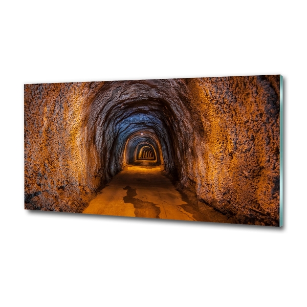 Quadro vetro Tunnel sotterraneo