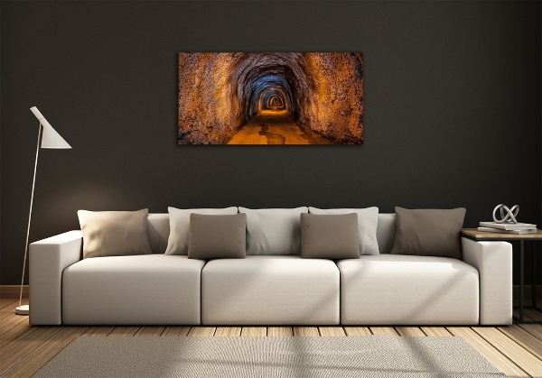Quadro vetro Tunnel sotterraneo