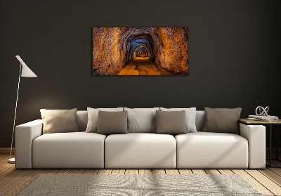 Quadro vetro Tunnel sotterraneo