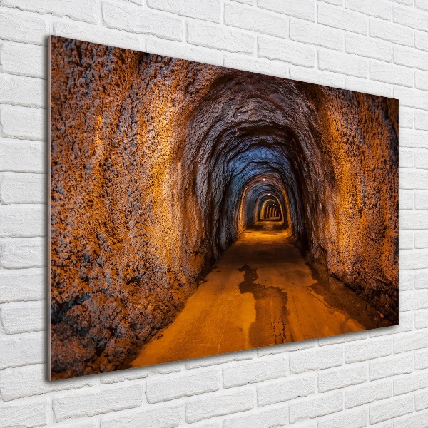 Quadro vetro Tunnel sotterraneo
