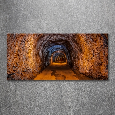Quadro vetro Tunnel sotterraneo